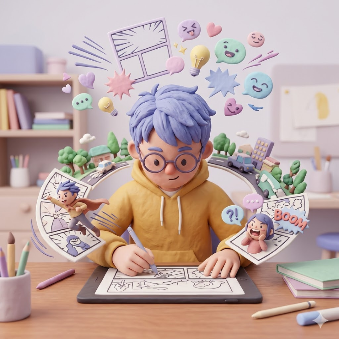 Why Manga and Comic Storytelling is a Powerful Skill for Creative Minds